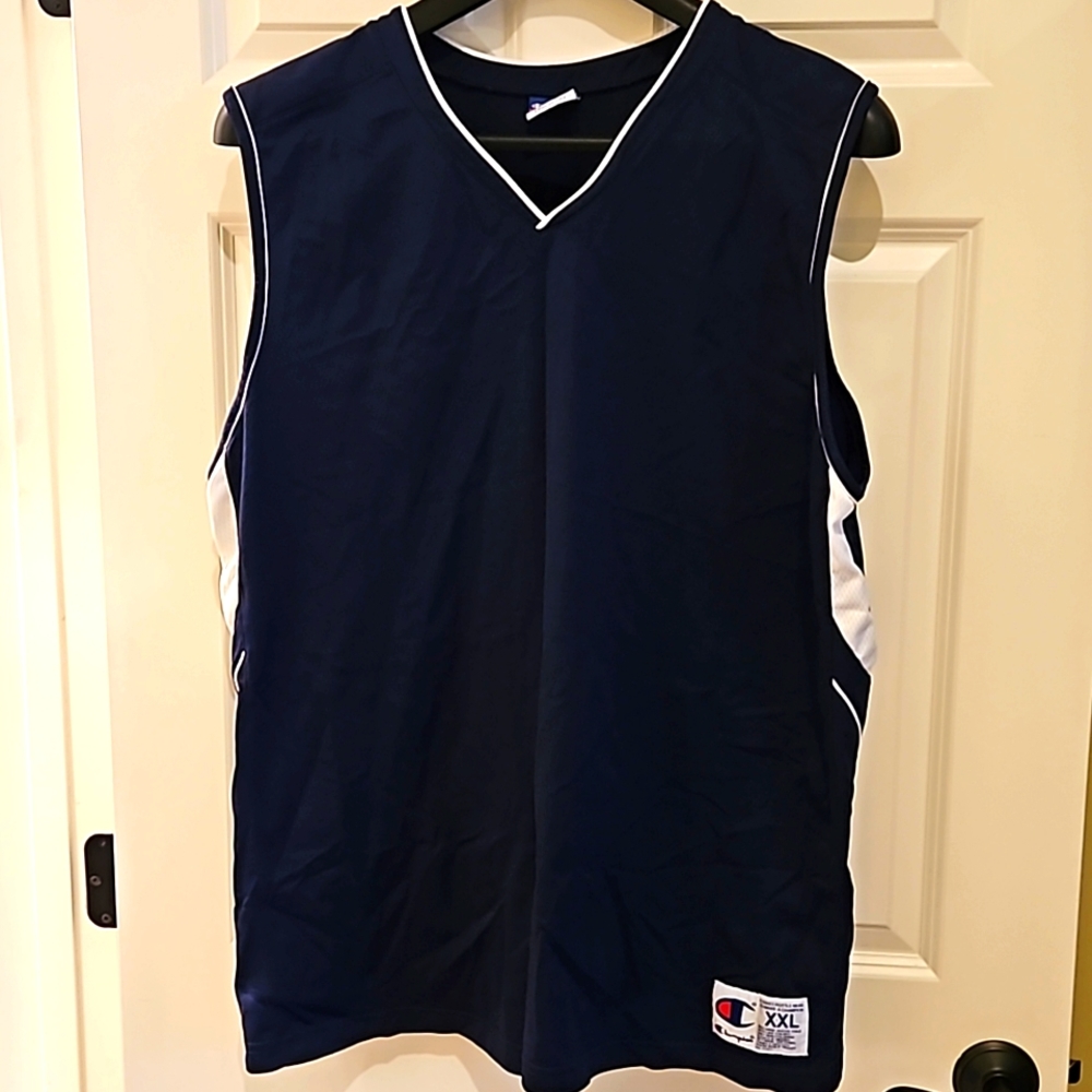 Champion Men's XXL Basketball Jersey Blue, NWOT